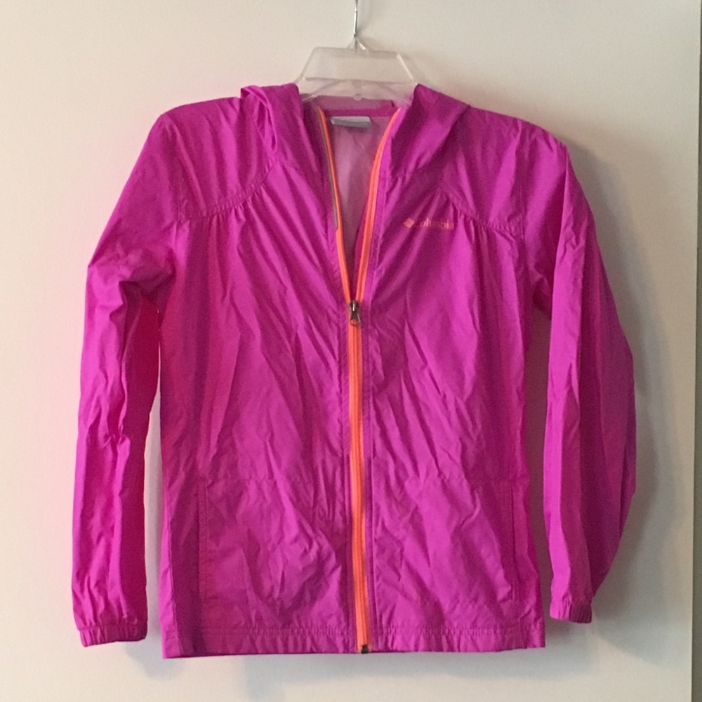 Girls Columbia Rain Jacket